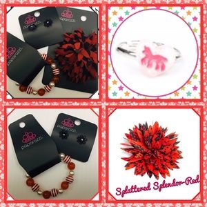 🌺New❤️❤️❤️Splattered Splendor - Red Bundle🌺